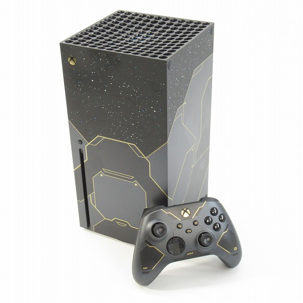 実際に弊社で買取させて頂いたMicrosoft/マイクロソフト Xbox Series X Halo Infinite リミテッド エディション 限定版/SSD 1TB 本体【簡易動作確認済】