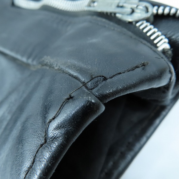 実際に弊社で買取させて頂いたPERFECTO by Schott/パーフェクト バイ ショット ダブルライダースジャケット/36の画像 8枚目
