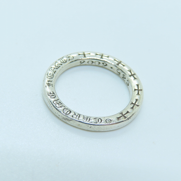 実際に弊社で買取させて頂いたCHROME HEARTS/クロムハーツ NTFLリング 11.5号