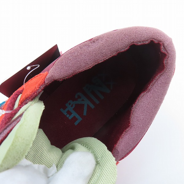 実際に弊社で買取させて頂いた【未使用】NIKE×SACAI×KAWS/ナイキ×サカイ×カウズ BLAZER LOW Team Red ブレーザー DM7901-600/26.5の画像 4枚目