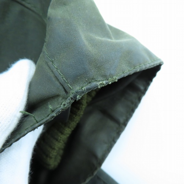 実際に弊社で買取させて頂いたBARBOUR/バブアー BEDALE JACKET/ビデイルジャケット/34の画像 9枚目