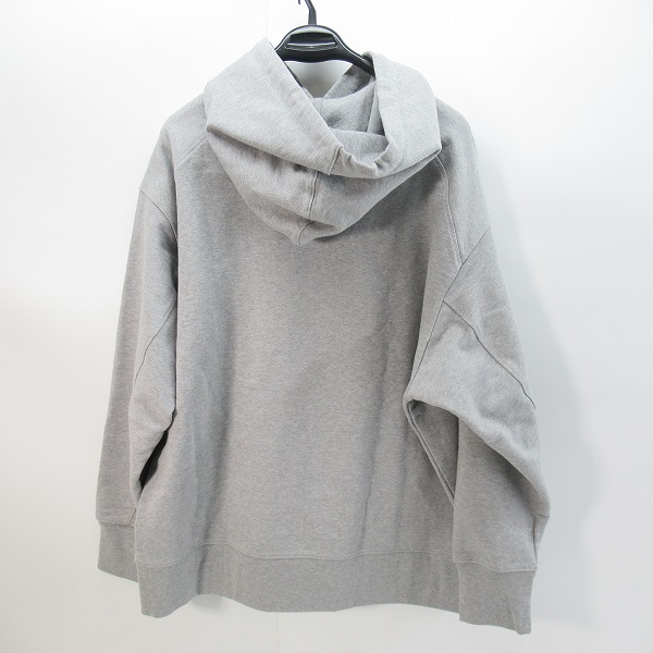 実際に弊社で買取させて頂いたY-3/ワイスリー adidas/アディダス×Yohji Yamamoto/ヨウジヤマモト ロゴ プルオーバー パーカーGV4199/Lの画像 1枚目