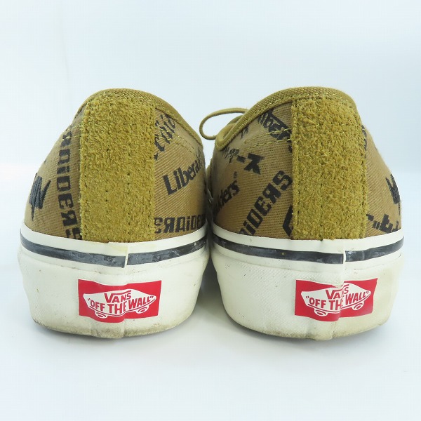 実際に弊社で買取させて頂いたVANS×Liberaiders /ヴァンズ リベレイダース  AUTHENTIC 44 DX 729022107/28.5の画像 1枚目