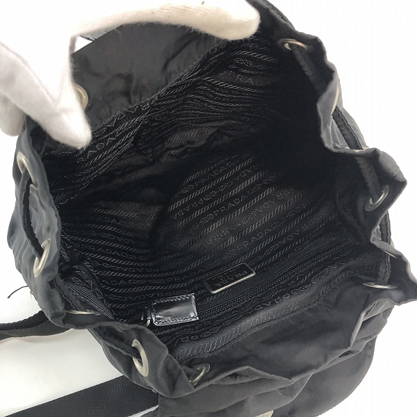 実際に弊社で買取させて頂いたPRADA/プラダ VELA ナイロン リュックサック/バックパック B6677F VELAの画像 3枚目