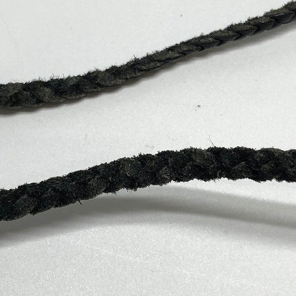 実際に弊社で買取させて頂いたCHROME HEARTS/クロムハーツ クリンプト スモールCHクロスペンダント w/レザーブレードの画像 7枚目