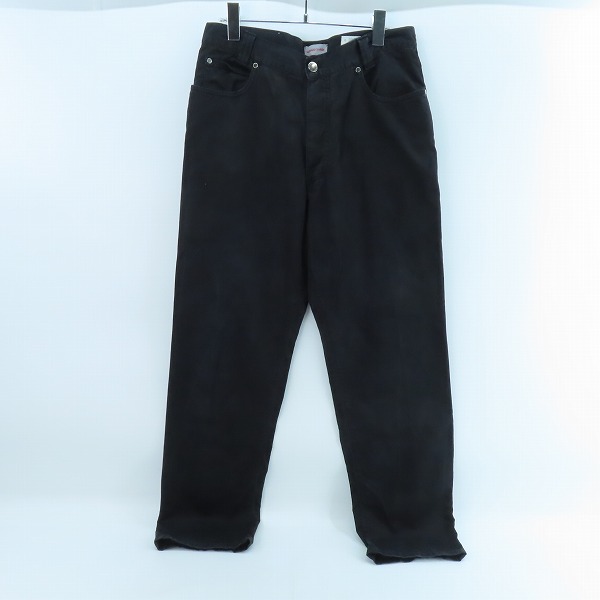 実際に弊社で買取させて頂いたVERSACE CLASSIC/ヴェルサーチクラシック コットン ワイドパンツ ブラック/34