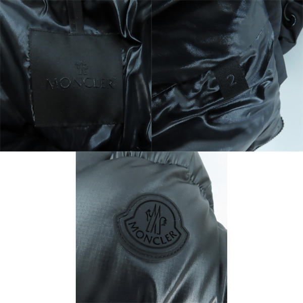 実際に弊社で買取させて頂いた【JPタグ】MONCLER/モンクレール  ZUBAIR GIUBBOTTO ダウン ジャケット H20911A00197 5950K/2の画像 4枚目