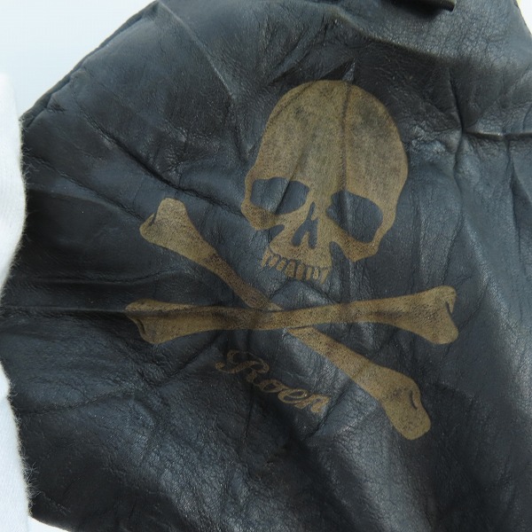 実際に弊社で買取させて頂いたRoen/ロエン 2ライン トートバッグ ブラックの画像 5枚目