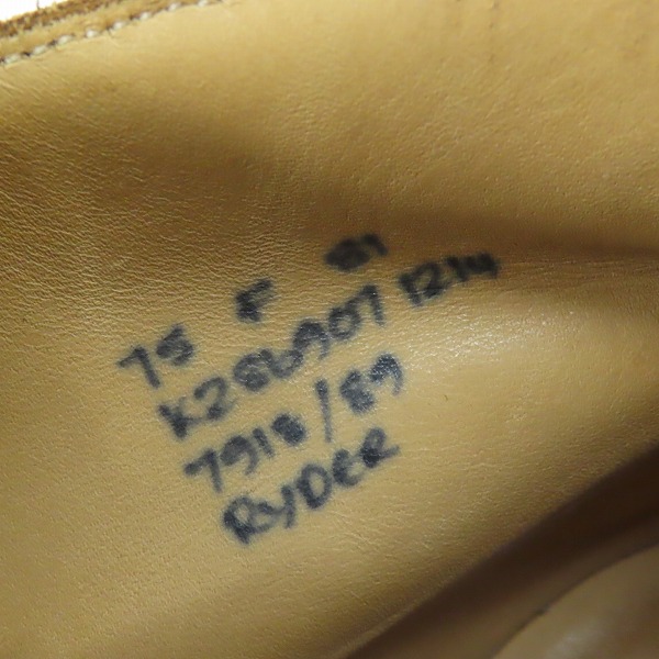 実際に弊社で買取させて頂いたChurch's/チャーチ RYDER 3 ライダー 3 スエードチャッカブーツ 7918/89/75Fの画像 5枚目