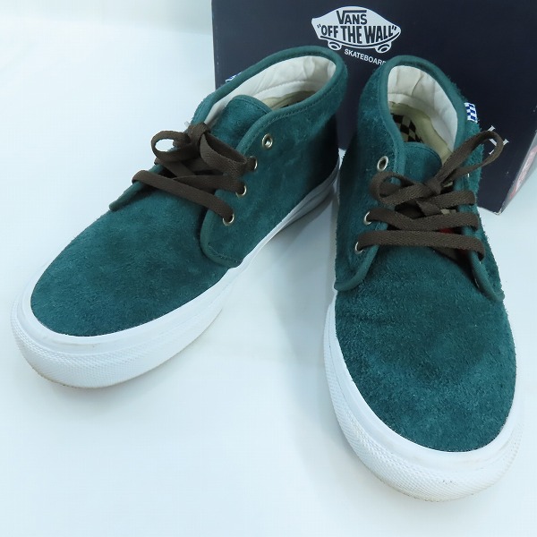 実際に弊社で買取させて頂いたNoah × Vans/ノア×バンズ SKATE CHUKKA/スケートチャッカ "NOAH" GREEN VN0A7SLZGRN/27.0