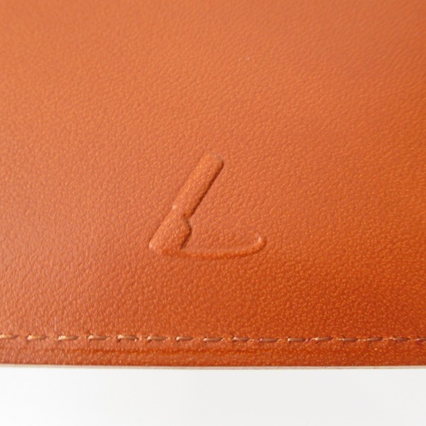 実際に弊社で買取させて頂いた土屋鞄製造所/ツチヤカバン レザー 2つ折り財布 ブラウンの画像 4枚目