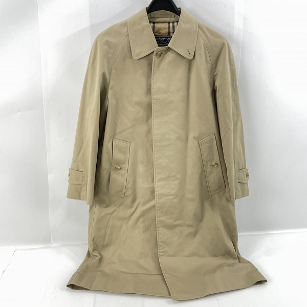 実際に弊社で買取させて頂いたBURBERRYS/バーバリーズ 裏地チェック柄 ステンカラーコート