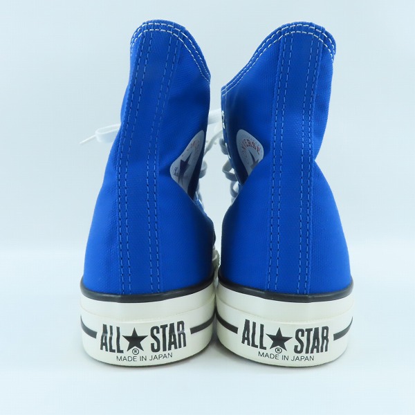 実際に弊社で買取させて頂いたCONVERSE/コンバース CANVAS ALL STAR J HI ブルー /8の画像 1枚目