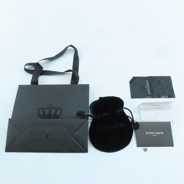 実際に弊社で買取させて頂いた【ギャラ付き】Justin Davis/ジャスティンデイビス Diadem Star クラウンネックレストップ SNJ823の画像 7枚目