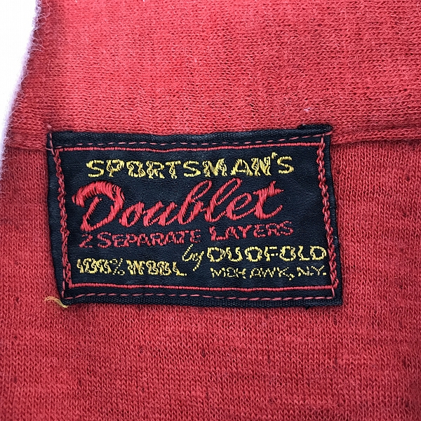 実際に弊社で買取させて頂いたdoublet sportsman’s/ダブレット ハーフジップシャツ/ヴィンテージの画像 2枚目