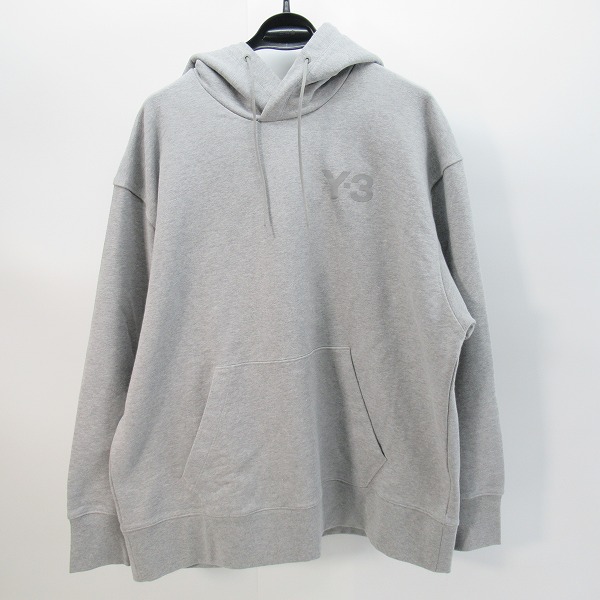 実際に弊社で買取させて頂いたY-3/ワイスリー adidas/アディダス×Yohji Yamamoto/ヨウジヤマモト ロゴ プルオーバー パーカーGV4199/L
