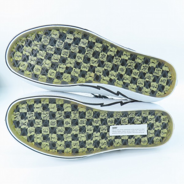 実際に弊社で買取させて頂いたMASTERMIND WORLD/マスターマインド×VANS/バンズ Old Skool Bolt VLT LX スニーカー VN0007PRBLK1/26.0の画像 2枚目