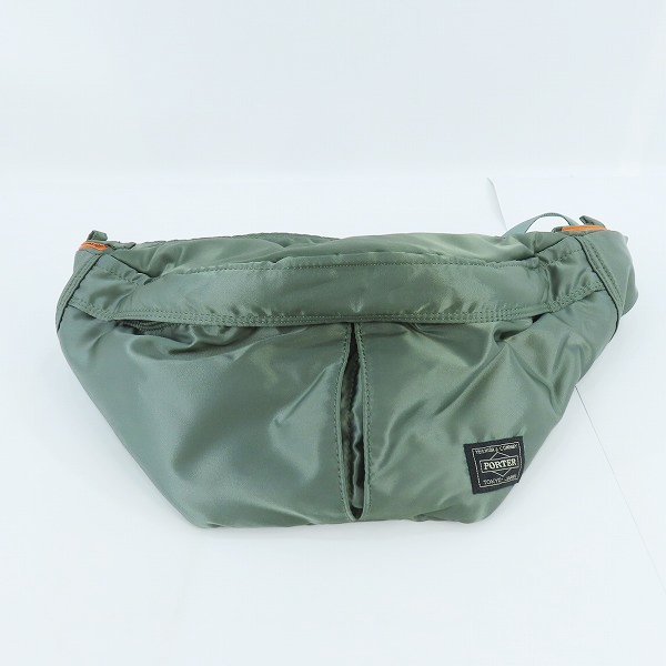実際に弊社で買取させて頂いた【未使用】PORTER/ポーター TANKER WAIST BAG (L) タンカー ウエストバッグ L セージグリーン/622-76628