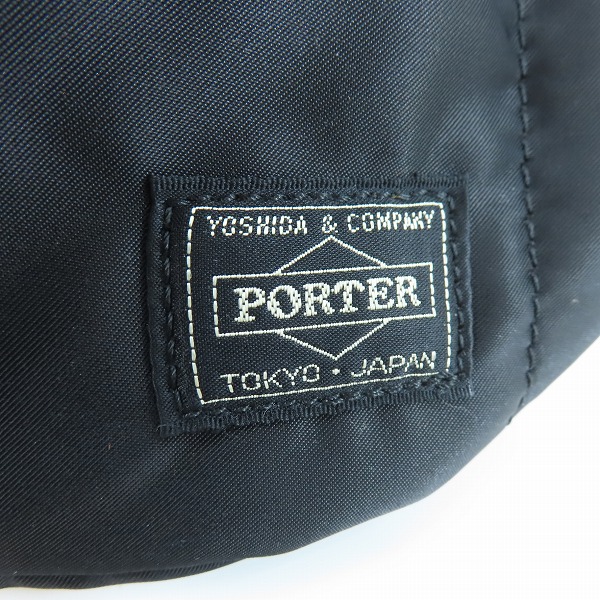実際に弊社で買取させて頂いた(2)【未使用】PORTER/ポーター TANKER WAIST BAG (S) タンカー ウエストバッグ S ブラック/622-06629の画像 4枚目