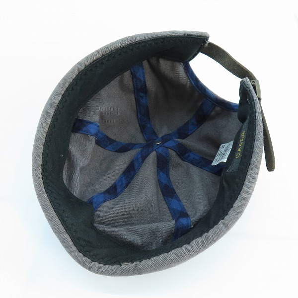 実際に弊社で買取させて頂いたCA4LA/カシラ Tamari〔TAM〕デザイン  つば無し ロールキャップの画像 4枚目