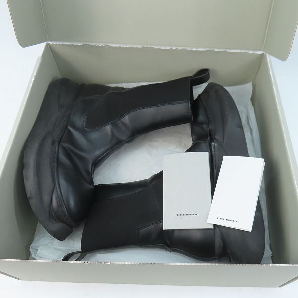 実際に弊社で買取させて頂いた【ジャンク】Rick Owens DRKSHDW/リックオウエンス ダークシャドウ Beatle Abstract Boots/ブーツ DU02B4846/42の画像 8枚目