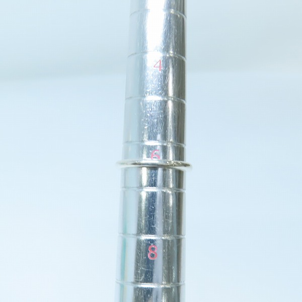 実際に弊社で買取させて頂いたCHROME HEARTS/クロムハーツ BBBLGM WEDDING バブルガムウェディングリング 6.5号の画像 8枚目