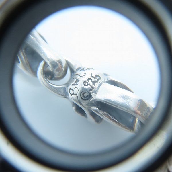 実際に弊社で買取させて頂いたBWL/BILL WALL LEATHER/ビルウォールレザー Small Good Luck Skull Bracelet/スモールグッドラックスカルブレスレットの画像 7枚目