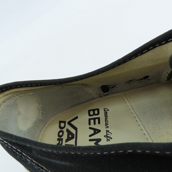 実際に弊社で買取させて頂いたVANS×BEAMS/バンズ×ビームス V44  ローカットスニーカー 492262-0001/28.0の画像 7枚目