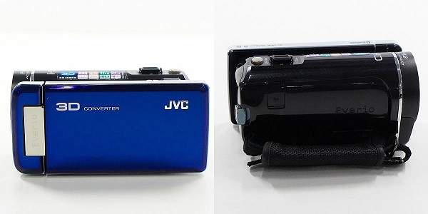 実際に弊社で買取させて頂いたJVC/日本ビクター ケンウッド Everio GZ-HM990 -B 2011年製 エブリオ デジタルビデオカメラ 動作確認済みの画像 2枚目