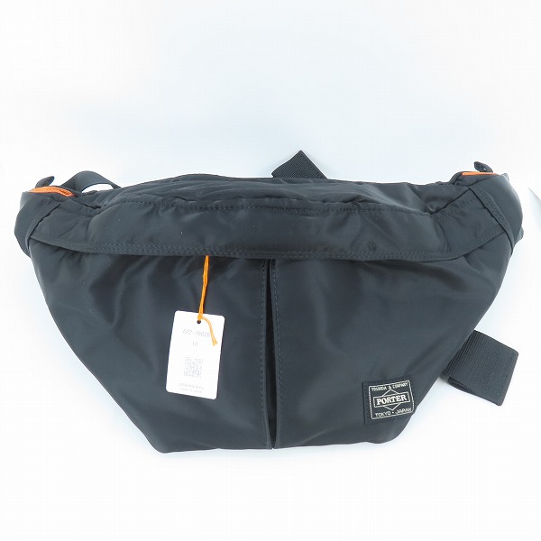 実際に弊社で買取させて頂いた(3)【未使用】PORTER/ポーター TANKER WAIST BAG (L) タンカー ウエストバッグ L ブラック/622-76628