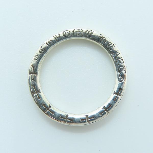 実際に弊社で買取させて頂いたCHROME HEARTS/クロムハーツ NTFLリング 11.5号の画像 5枚目