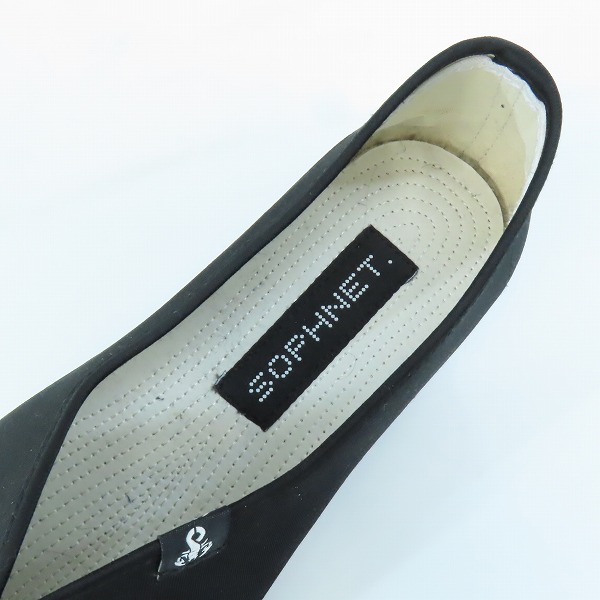 実際に弊社で買取させて頂いたSOPHNET./ソフネット チャイナ スリッポン 5260103 /26の画像 4枚目