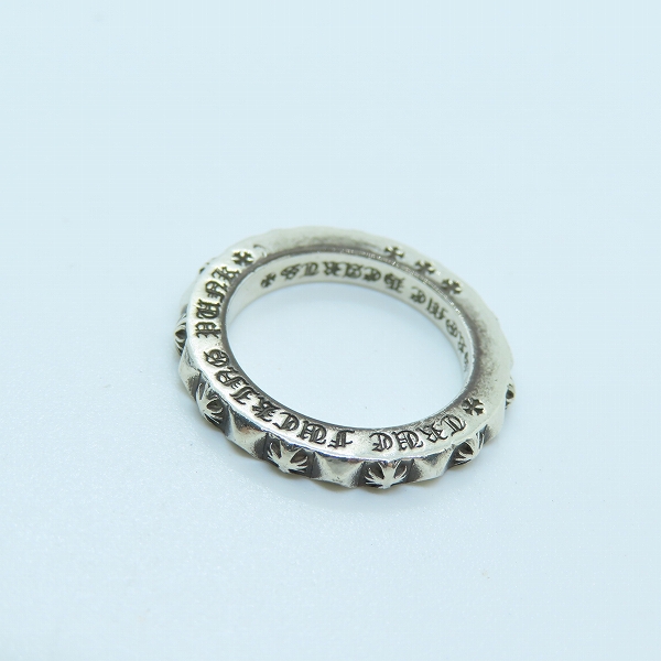 実際に弊社で買取させて頂いたCHROME HEARTS/クロムハーツ TFP/トゥルーファッキンパンク CHプラス リング/10.5号