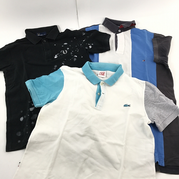 実際に弊社で買取させて頂いた【おまとめ】FRED PERRY/フレッドペリー LACOSTE/ラコステ TOMMY HILFIGER/トミーヒルフィガー ポロシャツの画像 1枚目