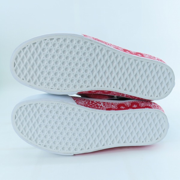 実際に弊社で買取させて頂いた【未使用】VANS/バンズ SK8 HI REISSUE VLT LX BANDANA/バンダナ VN0A4BVHIZQ/26.5の画像 2枚目