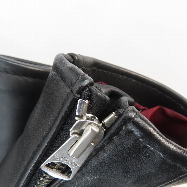 実際に弊社で買取させて頂いたSchott/ショット 641XX USA製 カウレザー シングルライダース ジャケット 7009/34の画像 5枚目