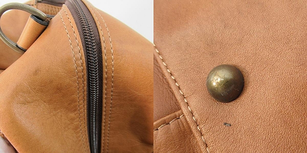 実際に弊社で買取させて頂いたPORTER/ポーター 2WAY レザー ショルダー/ボストンバッグの画像 8枚目