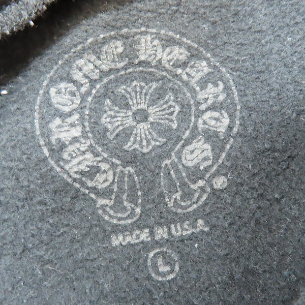 実際に弊社で買取させて頂いたCHROME HEARTS/クロムハーツ プルオーバーパーカー/Lの画像 2枚目