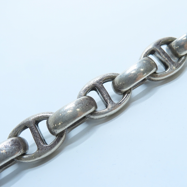 実際に弊社で買取させて頂いたGabor/ガボール スカルプテッド オーバルw/クラウンキーパー w/2ライオン オールスムースアンカー&HWOリンクウォレットチェーンの画像 5枚目