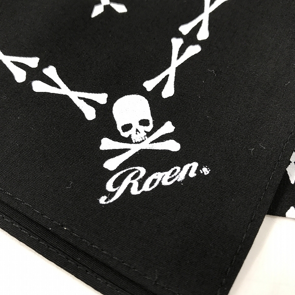 実際に弊社で買取させて頂いた【おまとめ】Roen/ロエン スカルバンダナ/スカルシルクスカーフ 等の画像 2枚目