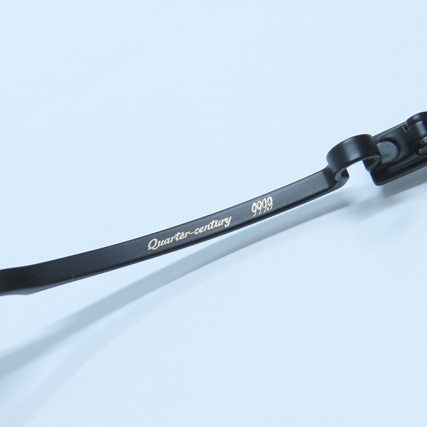 実際に弊社で買取させて頂いた999.9/フォーナインズ 限定 ハーフリム メガネフレーム/アイウェア 眼鏡 SP-12Tの画像 6枚目