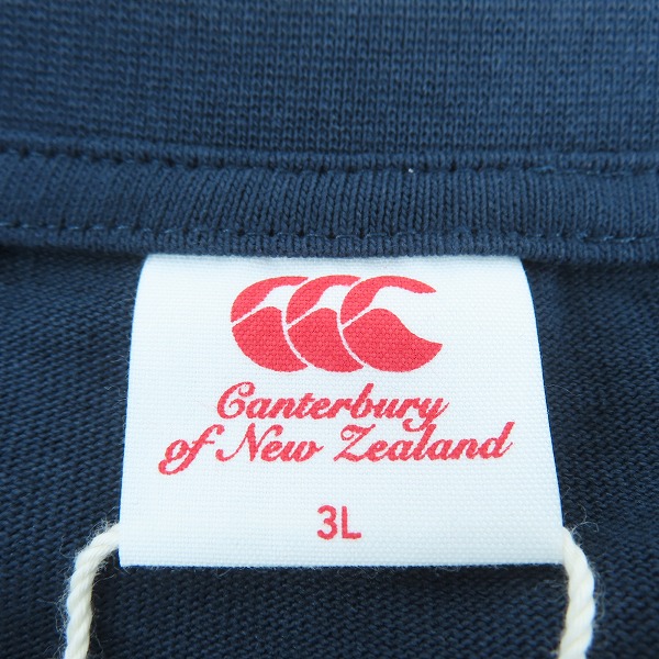 実際に弊社で買取させて頂いた【未使用】CANTERBURY/カンタベリー HEAVY CREW TEE/ヘビークルーティー 長袖Tシャツ/RA424616/3Lの画像 2枚目