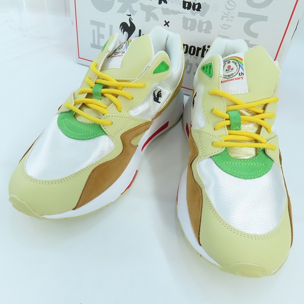 実際に弊社で買取させて頂いたle coq sportif/ルコック スポルティフ 天下一品 50th Annibersary スニーカーQY1SJC80BW /27.5