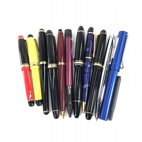 実際に弊社で買取させて頂いた【おまとめ】LAMY/ラミー CROSS/クロス PILOT/パイロット WATERMAN/ウォーターマン MONTBLANC/モンブラン他 ボールペン/万年筆