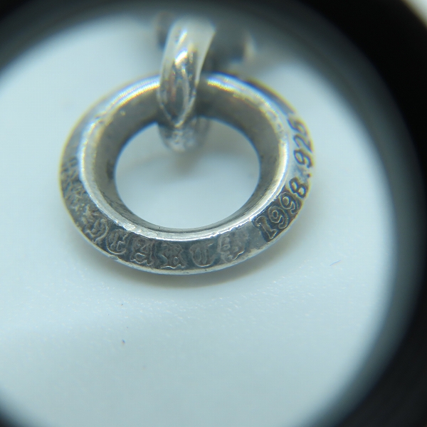 実際に弊社で買取させて頂いたCHROME HEARTS/クロムハーツ ＃5 ダガーチャームｗ/アフターダイヤの画像 5枚目