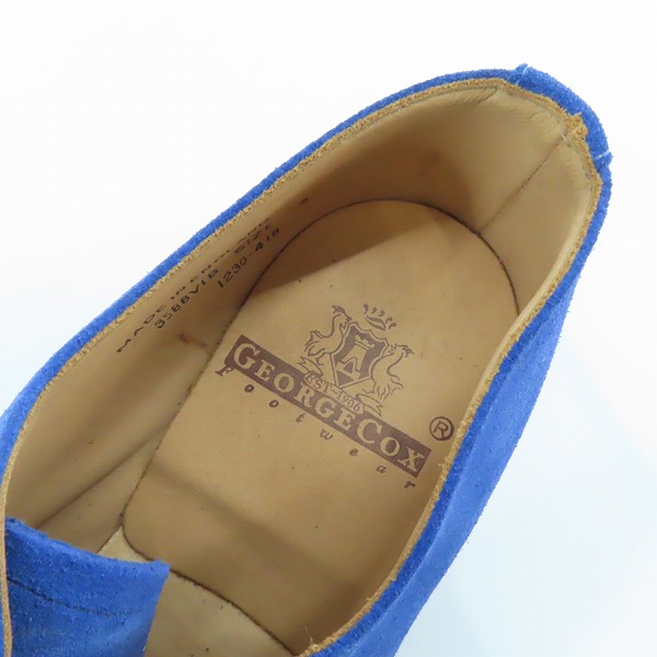 実際に弊社で買取させて頂いたGEORGE COX/ジョージコックス 3588 VI B RING GIBSON/ギブソン レザーシューズ/8の画像 4枚目