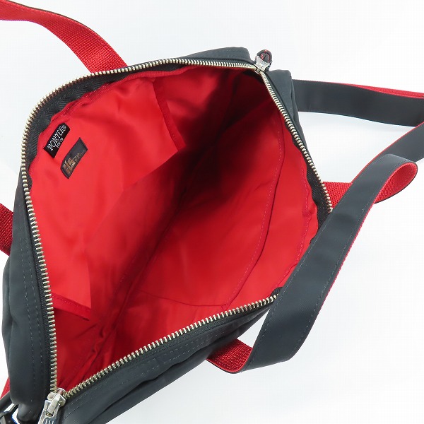 実際に弊社で買取させて頂いたPORTER×ILS共同企画/ポーター L-fine/エルファイン 2way ショルダーバッグの画像 3枚目