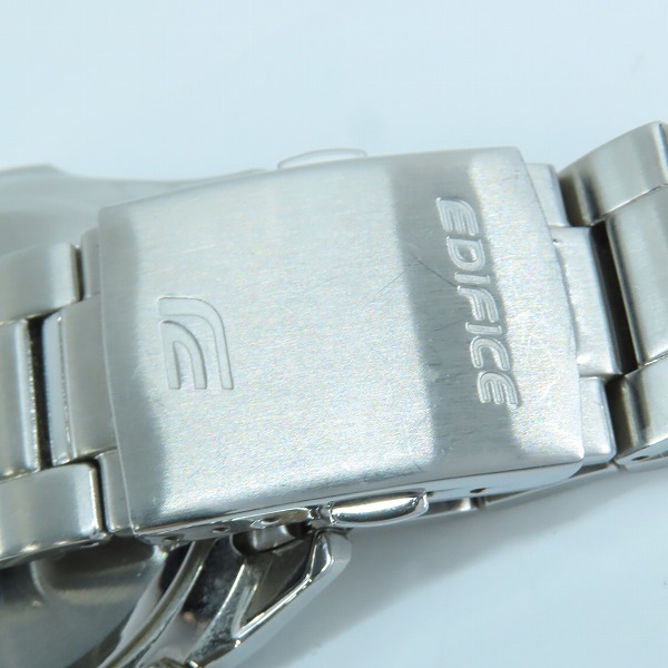 実際に弊社で買取させて頂いたCASIO/カシオ EDIFICE/エディフィス スクーデリア トロロッソ EFR-S567YTR【動作未確認】の画像 5枚目