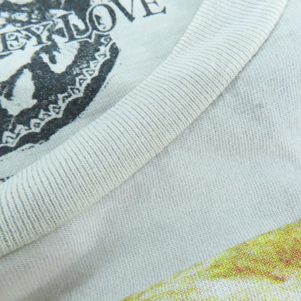 実際に弊社で買取させて頂いたHYSTERIC GLAMOUR/ヒステリックグラマー COURTNEY LOVE コートニーラブ フォトTシャツ 0221CT05/Mの画像 6枚目