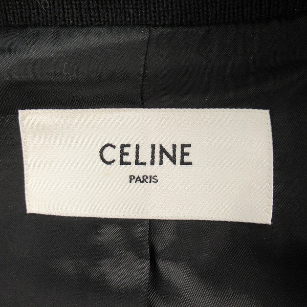 実際に弊社で買取させて頂いた【JPタグ】celine/セリーヌ 22SS  Over Size Teddy Jacket/オーバーサイズ テディジャケット 2V56D896C/44の画像 2枚目